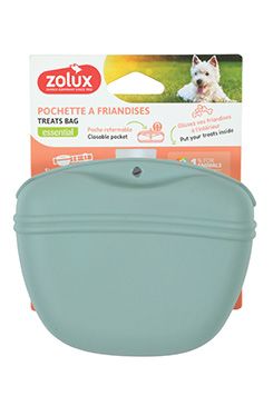 Kapsička na pamlsky silikon tyrkysová Zolux