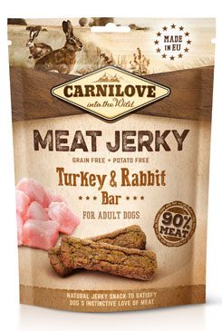 Carnilove Dog Jerky rabbit&turkey bar 100g