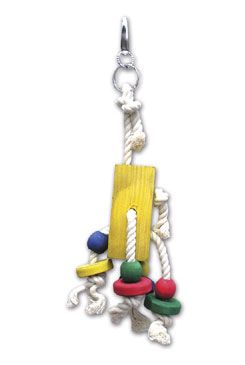 Hračka pro velké papoušky 25cm