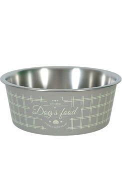 Miska nerez pes Food Dog 1,2l hnědá Zolux