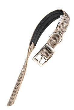 Obojek reflexní Daytona Deluxe 25/45 hnědý Fp