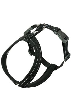 Postroj Y Hurtta Casual Eco černý 45-55cm