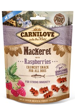 Carnilove Dog Crunchy Snack mackerel&raspberries 200g