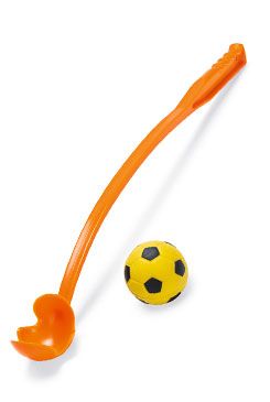 Hračka pes házedlo 64cm oranžovočervené Karlie