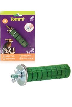 Hračka hlodavec okusovátko S zelené 7cm Tommi