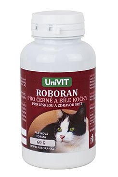 Roboran H Pro Kočky černé A Bílé 60g