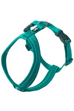 Postroj Y Hurtta Casual Eco paví zeleň 45-55cm