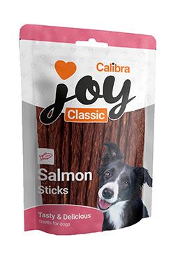 Calibra Joy Dog Classic Salmon Sticks 80g New
