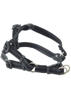 Postroj Buster Airmesh reflexní M 25mm černý