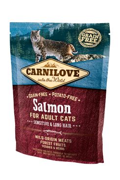 Carnilove Cat Salmon For Adult Sensitiv & Lh  400g