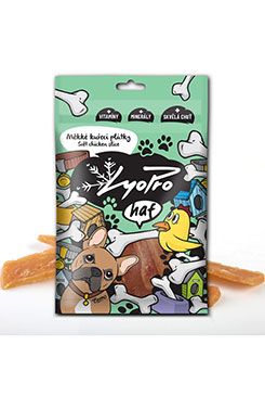 Lyopro Haf Pochoutka sušené měkké kuřecí plátky 70g