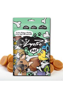 Lyopro Haf Poch. Sušené Kuřecí Chipsy S Batáty 70g