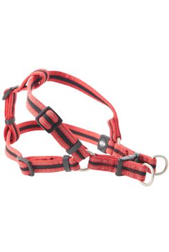 Postroj Buster Airmesh reflexní S 20mm červený