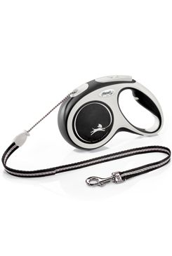 Vodítko Flexi Comfort M lanko 5m/20kg černá