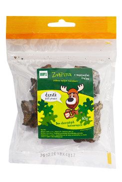 Pochoutka sušená Mapes zvěřina daněk 60g
