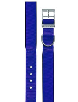 Obojek nylon Daytona C 35cmx15mm modrý
