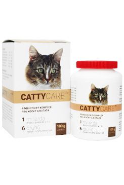 Catty Care Probiotika Pro Kočky A Koťata Plv 100g