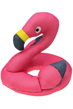 Hračka pes koupací plameňák 17x17x17cm Karlie