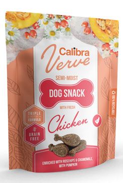 Calibra Dog Verve semi-moist Snack Fresh Chicken 150g