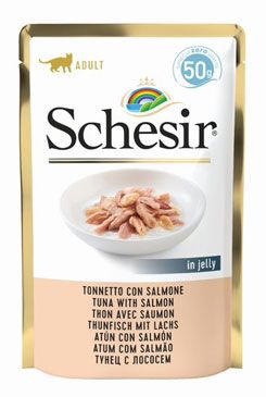 Schesir Cat Kapsa Adult Tuňák/losos 50g