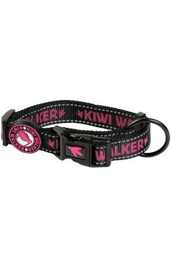 Obojek nylon 32-45cm/2cm růžová Kiwi