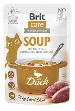 Brit Care Cat Soup With Duck 75g