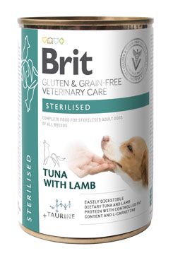 Brit Vd Dog Gf konzerva sterilised 400g