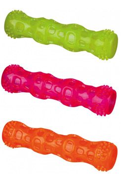 Hračka pes tyč házecí se zvukem guma TPR 18cm Trixie