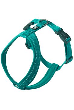 Postroj Y Hurtta Casual Eco paví zeleň 70-80cm