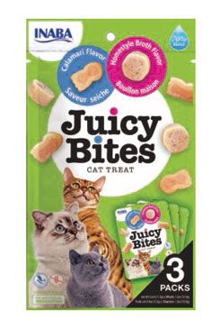 Churu Cat Juicy Bites broth&calamari flavor 3x11,3g