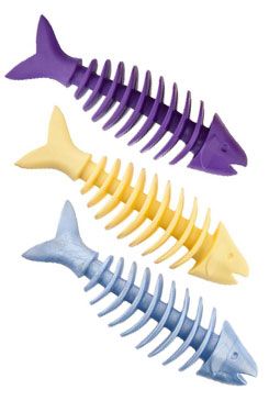 Hračka pes rybka dentální plovací velká 16cm SP