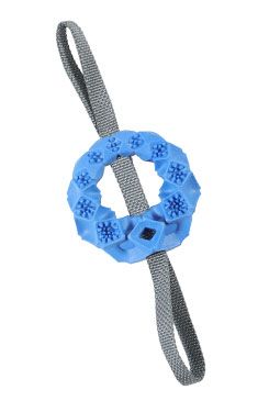 Hračka pes Outdoor TRP kroužek modrá Zolux