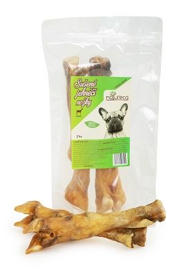 Natureca pochoutka jehněčí nožky sušené 2ks