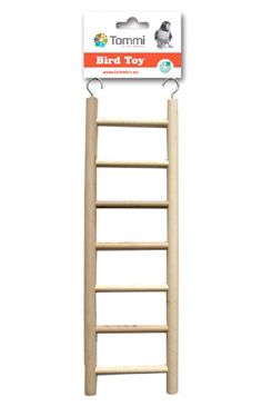 Hračka pro exoty žebřík dřevo 28cm  7stupňů