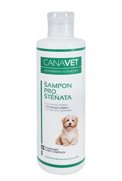 Canavet šampon pro štěňata s antiparazitní přísadou 250ml