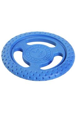 Hračka pes frisbee mini plovoucí z TPR modrá Kiwi