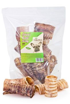 Natureca pochoutka hovězí hrtany sušené krátké 1kg