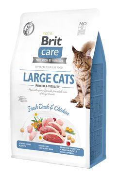 Brit Care Cat Gf Large Cats Power&vitality 0,4kg