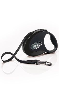 Vodítko Flexi Style S pásek 3m/12kg černá new