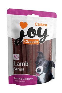 Calibra Joy Dog Classic Lamb Strips 250g New