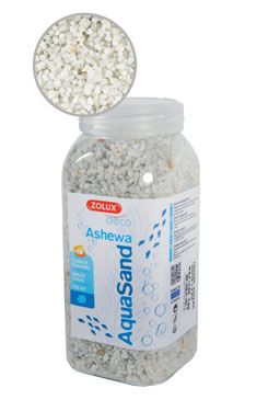 Písek akvarijní Ashewa bílý 750ml Zolux