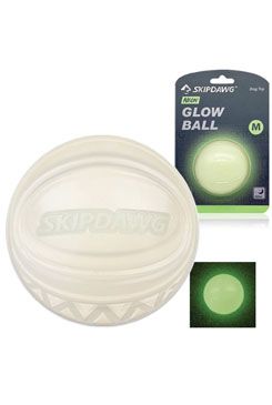 Hračka pes Gigwi Skipdawg neonově zářící míč