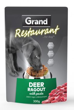 Grand kapsa Deluxe pes restaurant jelení ragú 300g