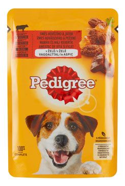 Pedigree kapsa adult hovězí v želé 100g