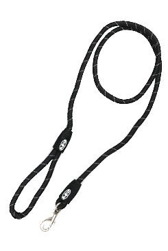 Vodítko Buster reflective lanové 180cmx13mm černé