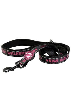 Vodítko nylon 150cmx2,5cm růžová Kiwi