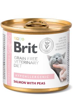 Brit VD Cat Gf Konzerva Hypoallergenic 200 g