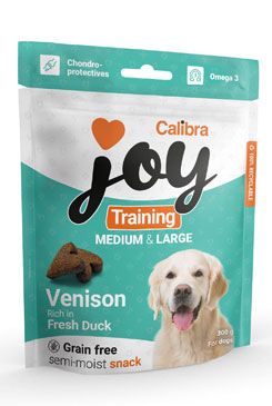 Calibra Joy Dog Training M&l Venison&duck 300g