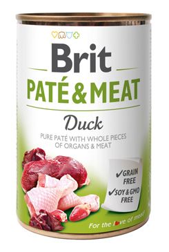 Brit Dog Konzerva Paté & Meat Duck 400g