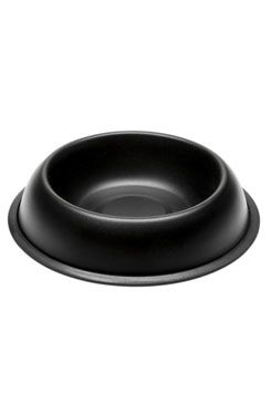 Miska kovová protiskluz Mira KC 70 black 0,25l FP
